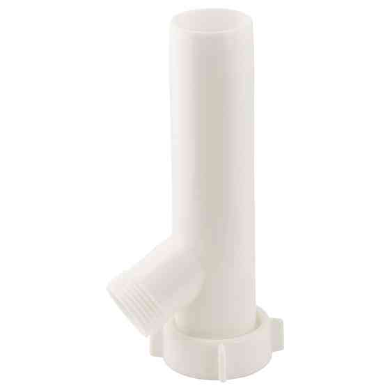 TAU Сифон для кухонной мойки с пластиковым выпуском 3½" выводом под стир. машину квадратным пер Киев