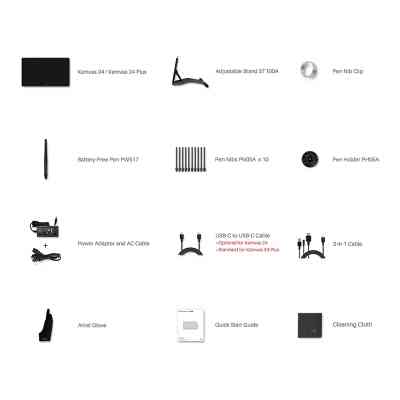 Графічний планшет Huion Kamvas 24 Plus (GS2402) Вінниця