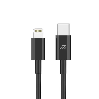 Дата кабель USB-C to Lightning 12W CL-03B Black Grand-X (CL-03B) Вінниця - фото 1