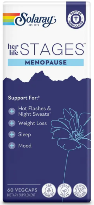Комплекс для жінок під час менопаузи Solaray Womens Health Menopause 60 vcaps Київ - фото 1