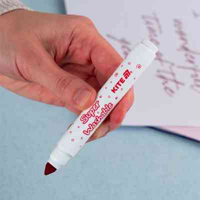 Фломастери Kite Creative Superwashable Jumbo 12 кольорів (K-1155) Вінниця