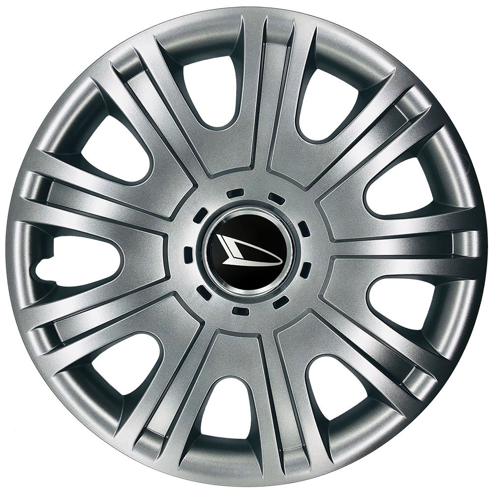 Автомобільні модельні ковпаки R15 Daihatsu 319 4шт, SJS, сріблясті Київ - фото 1