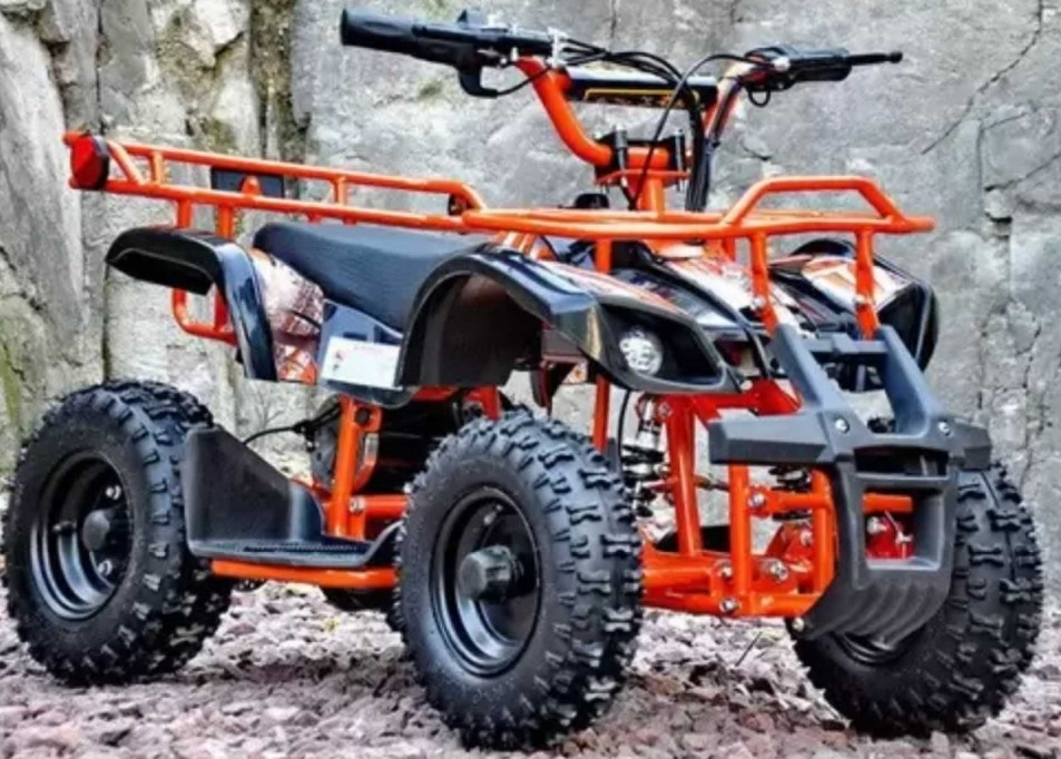 Квадроцикл электрический детский Crosser EATV 90505 (800Вт) - Красный. Харьков - изображение 1