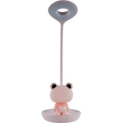 Настольная лампа Kite Froggy LED с аккумулятором, розовая (K24-492-3-2) Винница