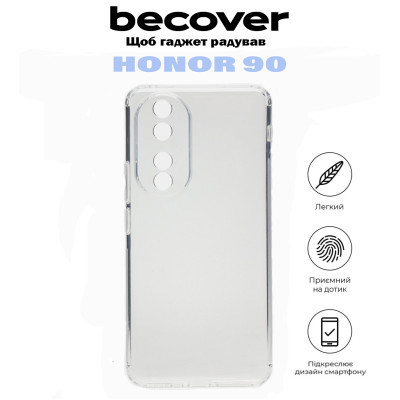 Чехол для мобильного телефона BeCover Honor 90 Transparancy (710874) Винница - изображение 5