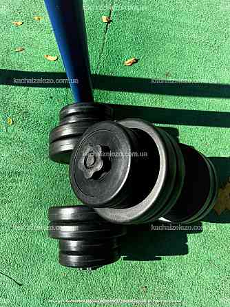 Гантели наборные 2 по 15 кг с ABS покрытием Гантели, гири, штанги и диски битумные Киев