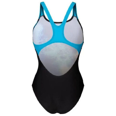 Купальник Arena Vibrant Swimsuit Swim Pro Back 008936-580 Чорний 38 (3468337504832) Вінниця - фото 9