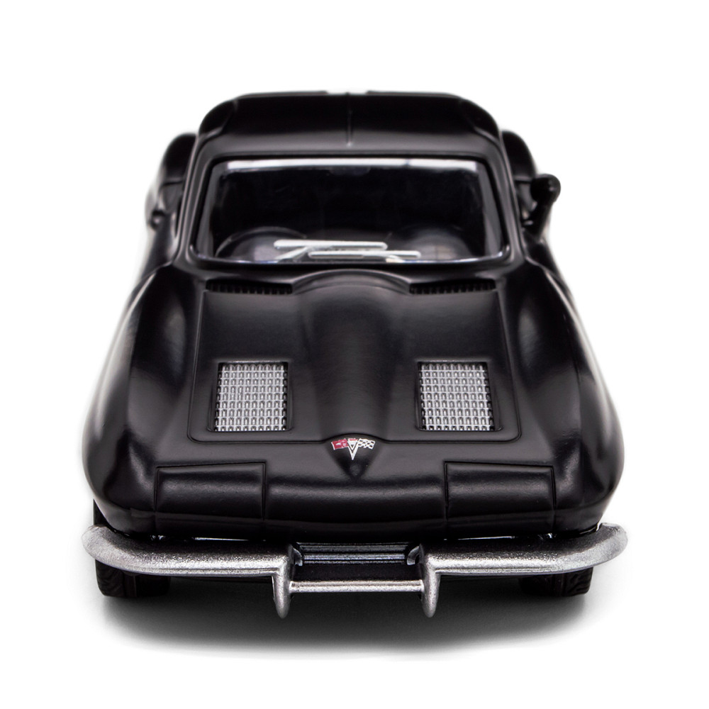 Автомодель - Chevrolet Corvette Split Window 1963 (матовий чорний) Днепр - изображение 14