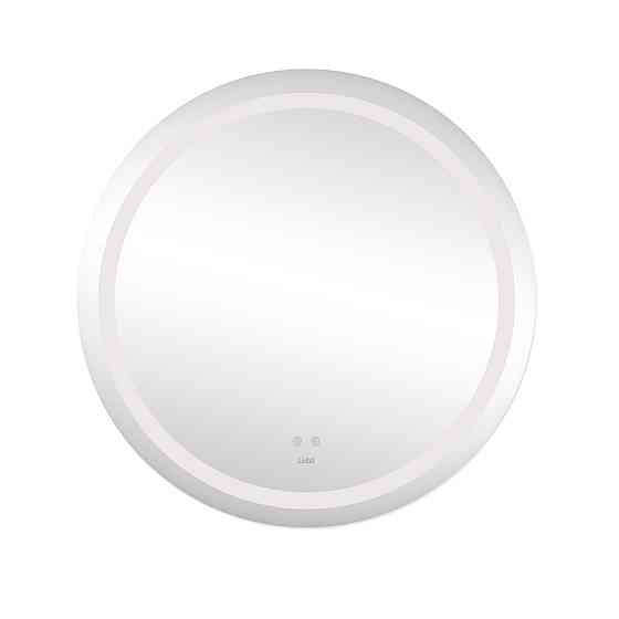 Дзеркало Lidz Aria R800 з LED-підсвіткою Touch, з антизапотіванням, з диммером, рег. яскравості LD78LR800 Київ