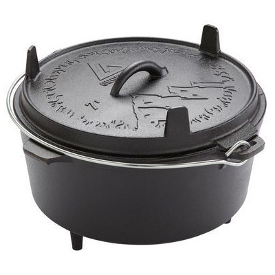Котел туристичний Groenberg Askja Pot 30 cm / 7 L Black (266017) (DAS303244) Вінниця - фото 1