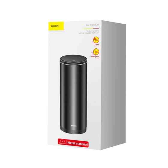 Контейнер для сміття автомобільний Baseus Gentleman, чорний Київ