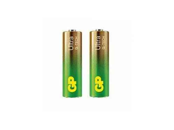 Батарейка LR06 2 шт Ultra Alkaline 1,5V калюжна 15AU21-S2 (спайка) ТМ GP Solmir Київ