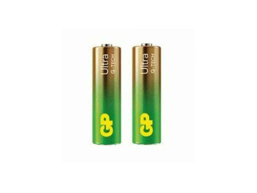 Батарейка LR06 2 шт Ultra Alkaline 1,5V калюжна 15AU21-S2 (спайка) ТМ GP Solmir Київ - фото 1