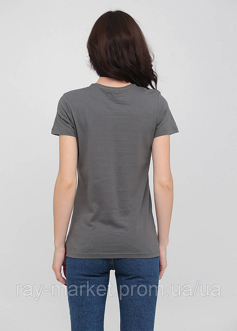 Футболка базова Stedman Classic-T Unisex жіноча приталена темно-сіра (ST2600-RGY ) Київ - фото 3