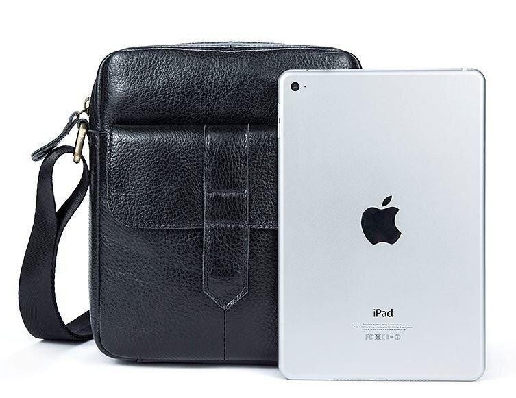 Сумка мужская флотар Vintage 14721 Черная Киев - изображение 1