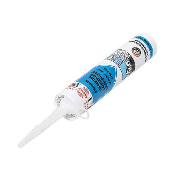 Герметик силіконовий санітарний прозорий 280 мл (310 г) ОАЕ ASMACO (2732201) Київ