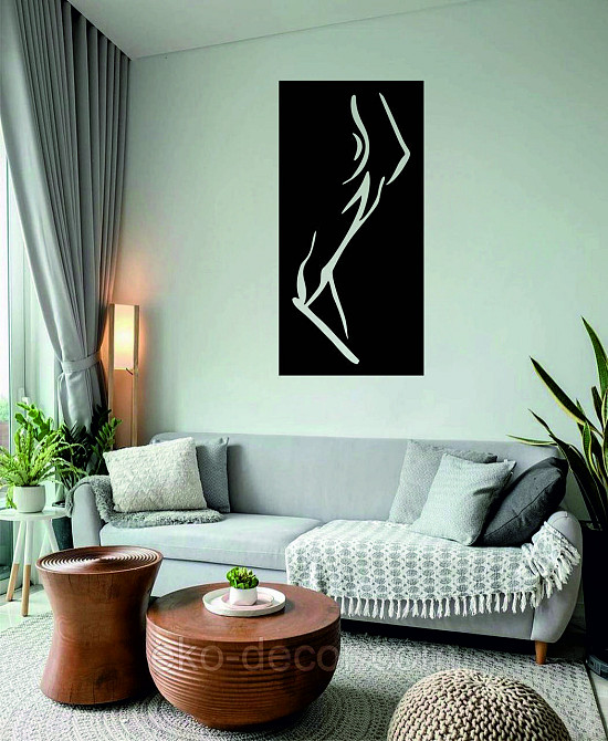 Декоративне настінне 3D Панно «Жіночий Образ», Декор на стіну з об'ємом Київ - фото 5