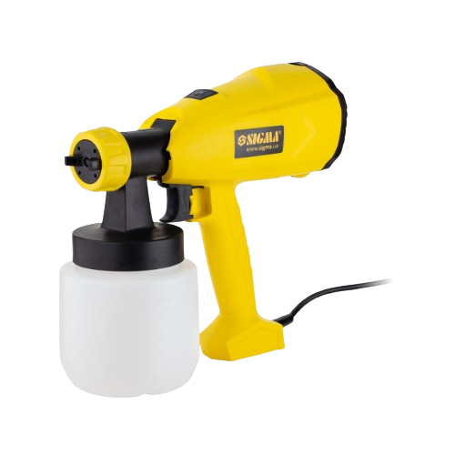 Фарбопульт електричний HVLP d1,8/2,6мм 350W 800мл 800мл/хв SIGMA Житомир - изображение 2