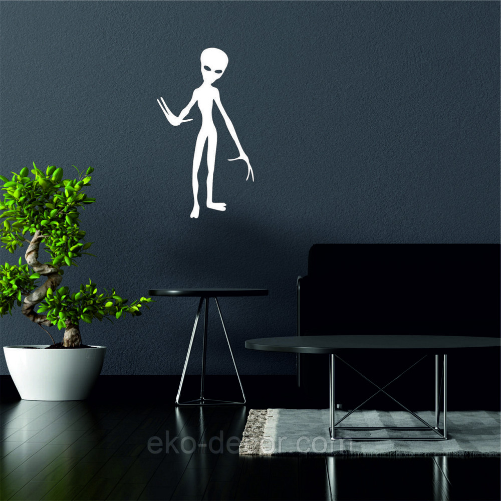 Декоративное настенное Панно «НЛО», Декор на стену 110*62 см, Белый Киев - изображение 2