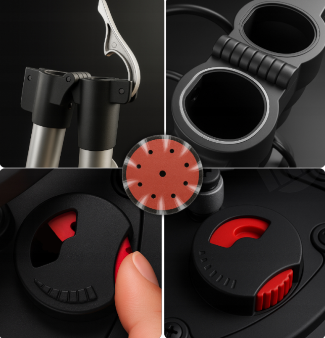 Шліфмашина для стін жираф MAJSTER POLSKA MP0016 (Польща) Київ - фото 7