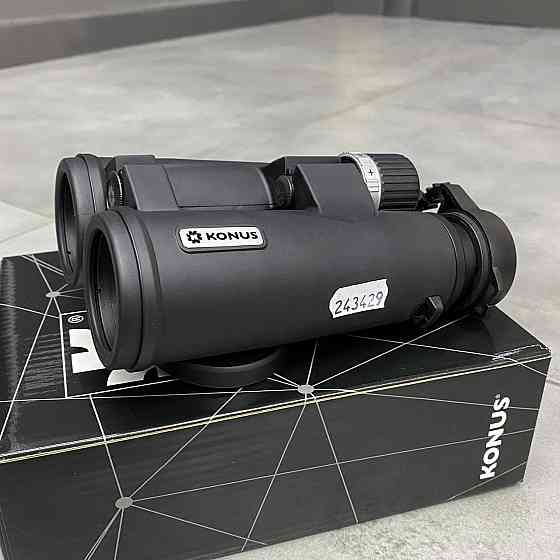 Бинокль KONUS Mission-HD 8x42, широкое поле обзора, сменные наглазники, чехол Solmir Киев