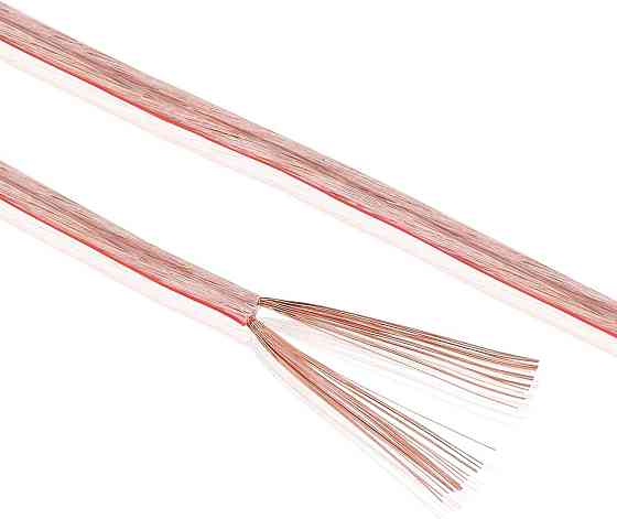 Акустический кабель Sonero 30 м 2x1.50 мм² CCA прозрачный Киев