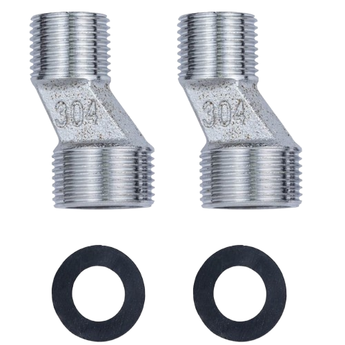 Змішувач SD d40мм для ванної гусак прямий 350мм дивертор вбудований картрідж Tau Житомир - изображение 7