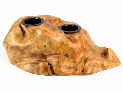 Свічник незвичайний із дерева Київ - фото 1