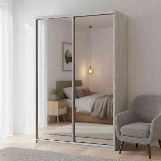 Шкаф купе Doros Сити Лайт Сосна Натти 2 Зеркала 150х45х225 (DRS-011963) Днепр