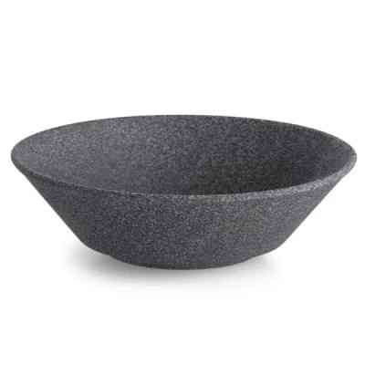 Салатник G.Benedikt Granit 20 см 900 мл Темно-сірий без глазурування (G4Q1420) Винница