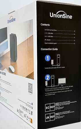 Зовнішній жосткий диск Накопичувач UnionSine 10 ТБ HD3510 Харків