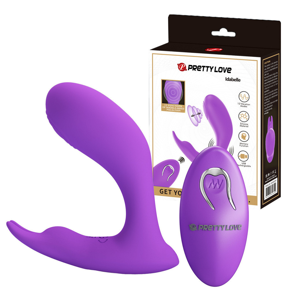 Вібратор - Pretty Love Idabelle Stimulator Purple Sex Aura Київ - фото 1