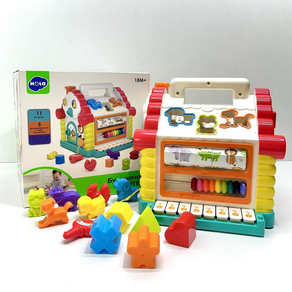 Cортер Hola розвиваючий Теремок музика світло звуки тварин (9196) Чернігів - фото 1