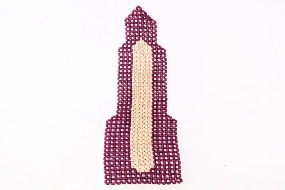 Накидка на сідницю масажна кості 110*40см фолет./бежевий Вінниця