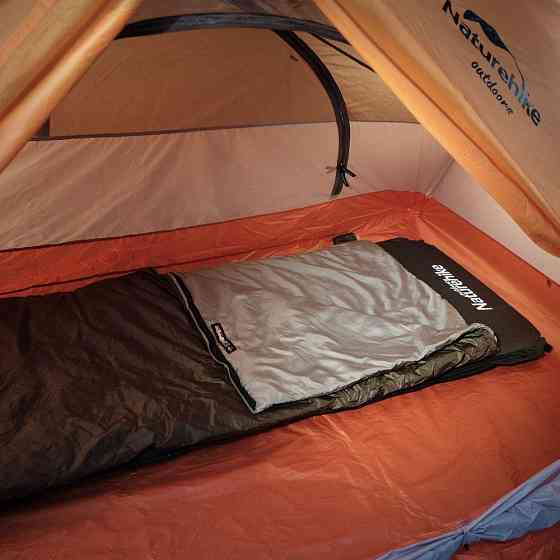 Спальник надлегкий Naturehike LW180 NH21MSD04 правий, (15°C), p-p M, темно-зелений Київ