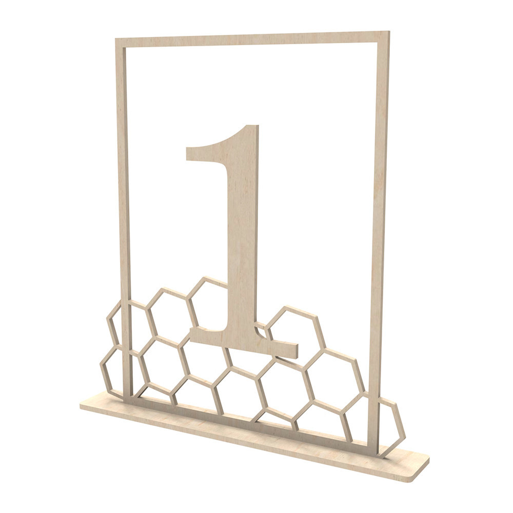 Номерки деревянные настольные 20х15 см Киев - изображение 1