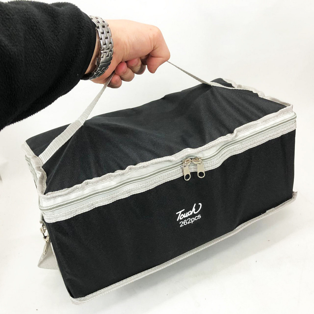 Набір скетч маркерів у сумці 262 шт, Набір для скетчінгу, Маркери професійні спиртові UJ-74 Львів - фото 5