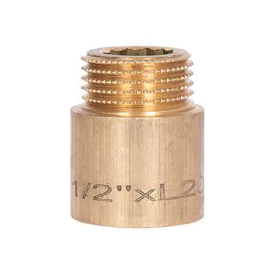 Подовжувач латунний Thermo Alliance Standart 1/2" ВН, L = 20 мм SD4221520 Київ