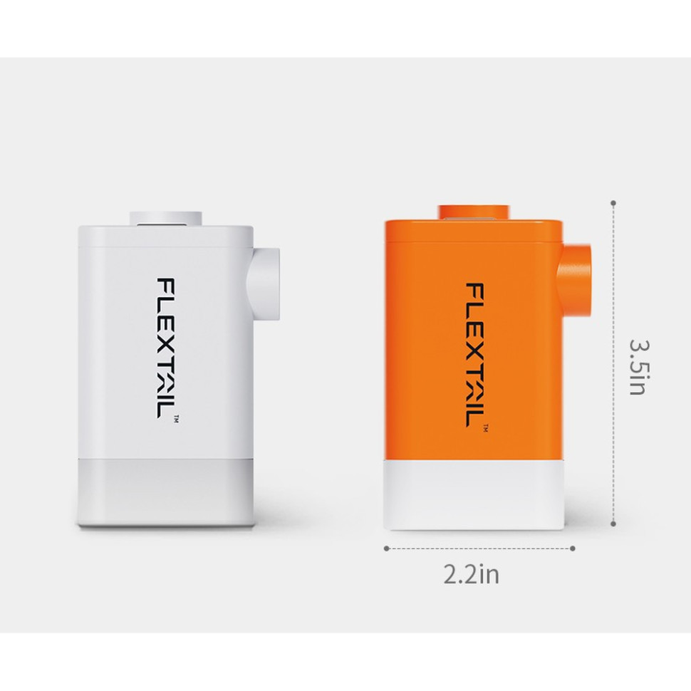 Насос-фонарь-powerbank кемпинговый Flextail Max Pump 2 Plus белый Киев - изображение 8