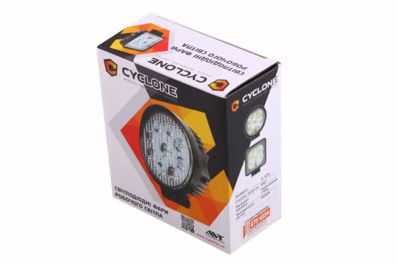 Фара денного світла 115*128*32 Cyclone 9 Epistar 3W/1400лм/6000К (розсіяний ближнем) Вінниця