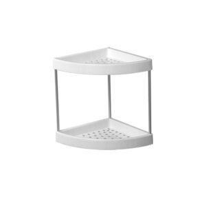 Полка 2-ярусная угловая (пластик) 250х250мм LEDEME LM362-2 Харьков - изображение 1