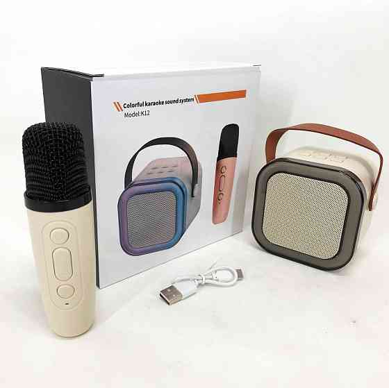 Дитячий мікрофон колонка, Караоке мікрофон з bluetooth динаміком, Караоке для дітей портативне ZY-15 Львів