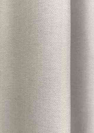 Шторна тканина Шеніл однотонний колір димчасто-білий 1698ш Київ