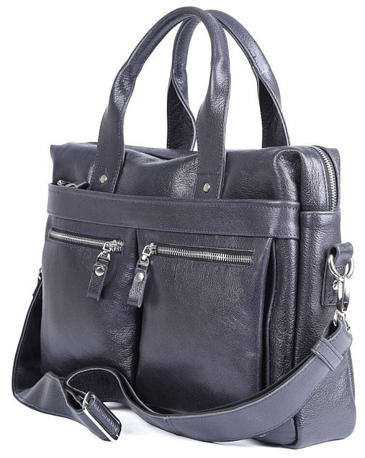 Сумка под ноутбук SHVIGEL 00976 Синяя Киев - изображение 9