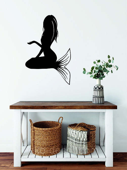 Декоративное настенное 3D Панно «Русалочка» Декор на стену с объемом Киев - изображение 6