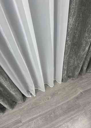 Шторна тканина жакард колекція "Viva Marmo" колір сірий 1785ш Київ