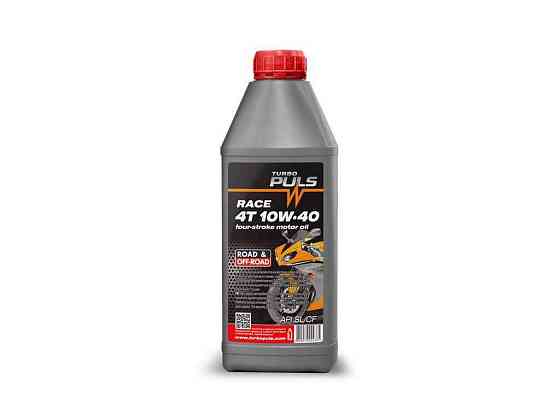 Масло для мототехніки 4T RACE API SL/CF 10W-40 850мл ТМ TURBO PULS Київ