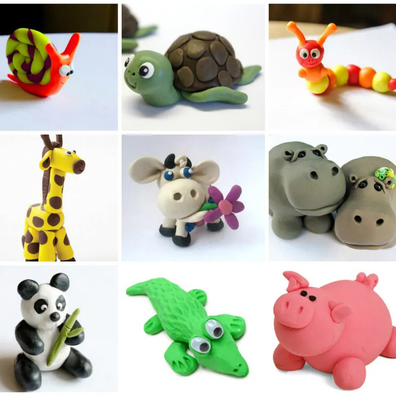 Пластилін моделін 24, Набори для творчості, Тісто дитяче для ліплення пресом тестом ліплення ZD-26 Львів - фото 8