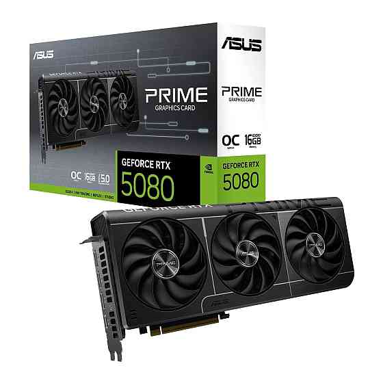 Відеокарта GF RTX 5080 16 GB GDDR7 Prime Evo OC Asus (PRIME-RTX5080-O16G-EVO) ( 18622 ) Харьков