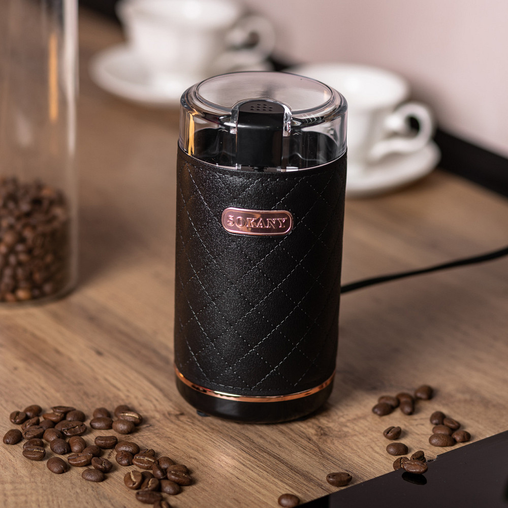 Sokany Кавомолка електрична Sokany 150 Вт Чорна Lugi SK-3027B Коломыя - изображение 9